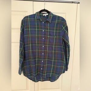 Madewell Plaid Top